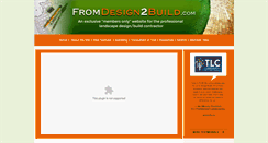 Desktop Screenshot of fromdesign2build.com